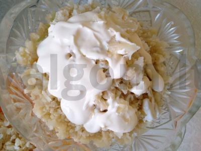 Salotas „Švelnumas“ veganiškas Žingsnis 4