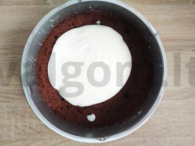 Tortas „Diena ir naktis“ Žingsnis 3