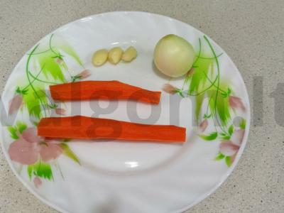 Kepta kepenėlė su morkomis Žingsnis 3