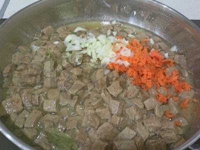 Kepta kepenėlė su morkomis Žingsnis 5