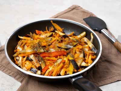 Daržovių troškinys su virta jautiena Žingsnis 2