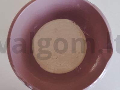 Veganiški blynai su kokosų pienu Žingsnis 1