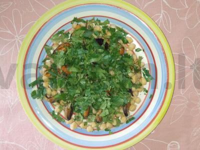 Avinžirniai su midijomis ir salierais Žingsnis 5