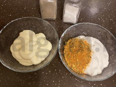 Bulvės su vištienos krūtinėle maiše Žingsnis 1