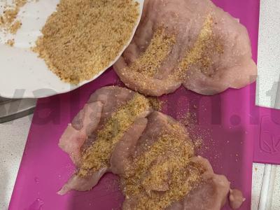 Švelniausias vištienos filė su paniruote Žingsnis 3