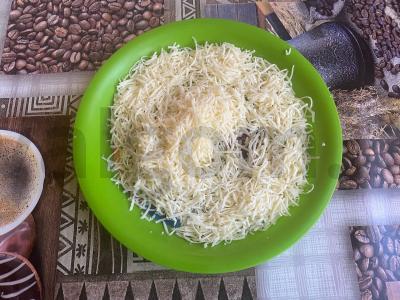 Pica „Dūševnaja“ su vištiena, dešra ir sūriu Žingsnis 17