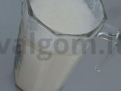 Pieninis limonadas su kondensuotu pienu pagrindine nuotrauka