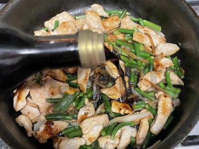 Vištiena sojų padaže su garnyru Žingsnis 4