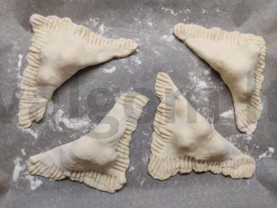 Prancūziški sluoksniuoti pyragėliai su gervuogėmis Žingsnis 2