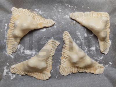 Prancūziški sluoksniuoti pyragėliai su gervuogėmis Žingsnis 3