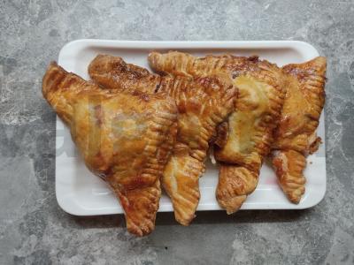 Prancūziški sluoksniuoti pyragėliai su gervuogėmis Žingsnis 4