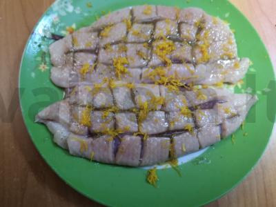 Anties krūtinėlė apelsinų marinate Žingsnis 4