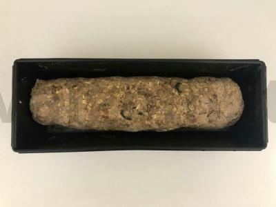 Skanus duona iš migdolų ir grikių miltų Žingsnis 3