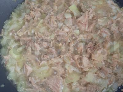 Makaronai su troškiniu Žingsnis 3