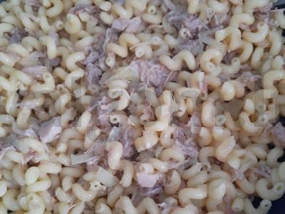 Makaronai su troškiniu Žingsnis 5