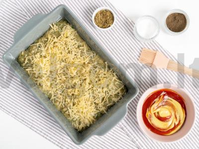 Indėnų filė su nesaldžiu sausainių trupiniu Žingsnis 2