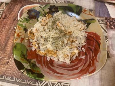 Azovo stiliaus ryžiai su vištienos filė Žingsnis 7