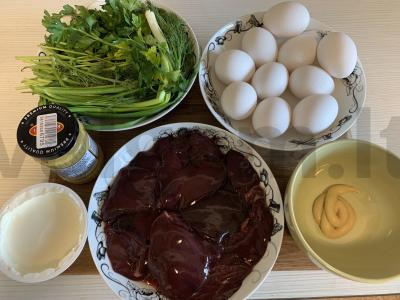 Vištienos kepenėlių faršas Žingsnis 1