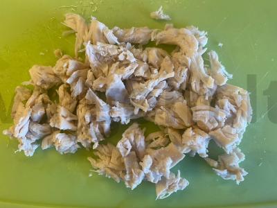 Salotas „Mėsos tartaletės“ Žingsnis 5