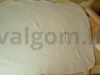 Kruasanai pusryčiams Žingsnis 4