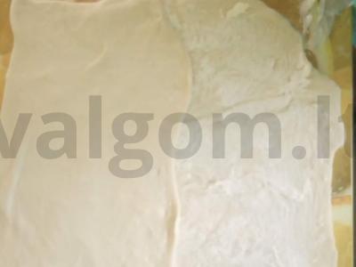 Kruasanai pusryčiams Žingsnis 6