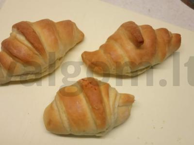 Kruasanai pusryčiams Žingsnis 13