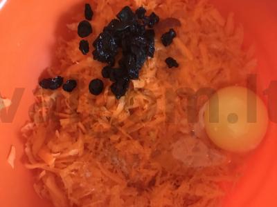 Morkų sausainiai Žingsnis 2