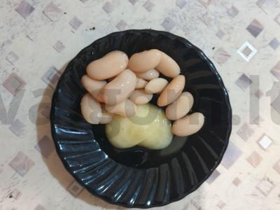 Pudingas su sausainiais ir pupelėmis „Stebuklai vaikystėje“ Žingsnis 2