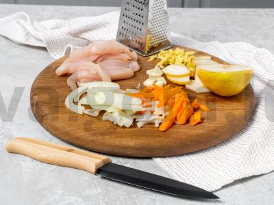 Kalakutienos filė su kukurūzų sirupu Žingsnis 1