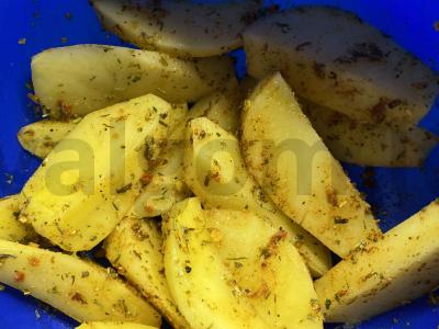 Antis orkaitėje su daržovėmis Žingsnis 2