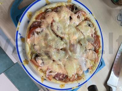 Namų pica „Su meile“ Žingsnis 6