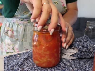 Lečo žiemai „Šeimos receptas“ Žingsnis 7