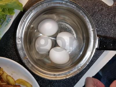 Paprastas „Cezario“ salotas Žingsnis 4