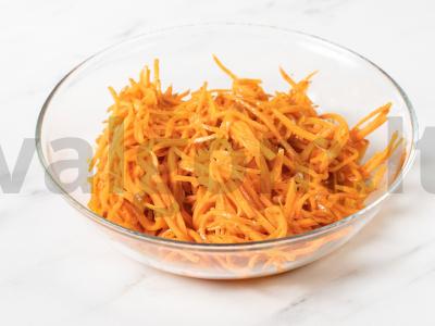 Korėjietiška agurkų salotos Žingsnis 4