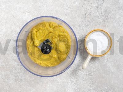 Bento su špinatų blyneliu ir kiaušiniu Žingsnis 4