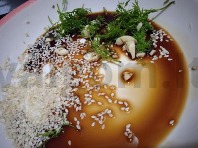 Kepti pievagrybiai su azijietišku padažu Žingsnis 3