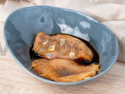 Kalakutienos filė su ančiuviais Žingsnis 1