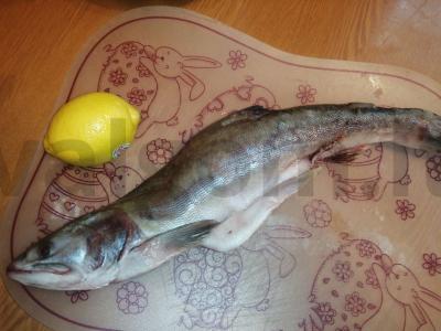 Kepta lašiša su daržovėmis Žingsnis 1