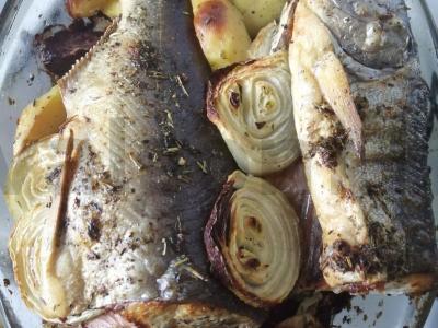 Kepta lašiša su daržovėmis Žingsnis 3