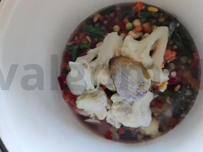 Mėsos asorti iš kiaulienos ir avienos su daržovėmis Žingsnis 3