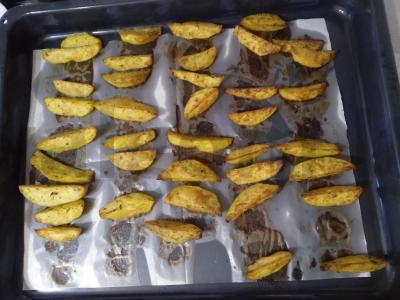 Keptas bulves kaimo stiliumi Žingsnis 5