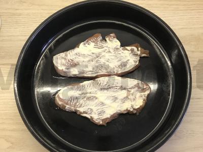 Kalakutienos krūtinėlė po sūriu Žingsnis 2