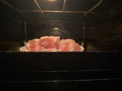 Vištienos sparneliai granatų sultyse su krapais Žingsnis 4