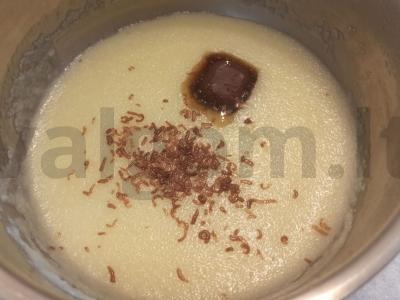 Šokoladinė manų košė vandenyje Žingsnis 3