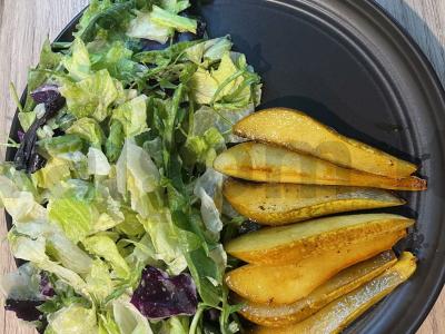 Salotas su kriauše ir straciatella Žingsnis 3