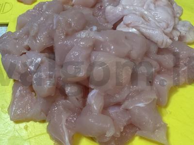 Ryžiai su mėsa ir daržovėmis skubiai Žingsnis 3