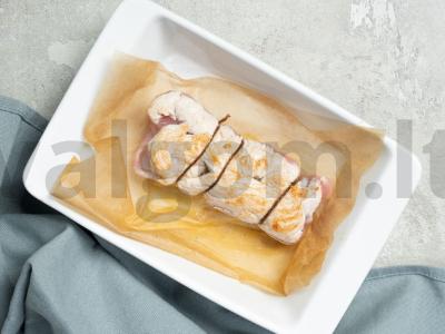 Kalakutienos ritinėliai su grybais Žingsnis 3