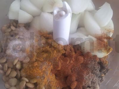 Veganiški lęšių kotletai Žingsnis 1