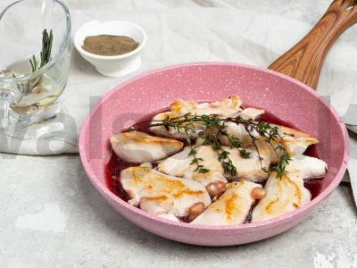 Kalakutienos filė su granatų sėklomis Žingsnis 2