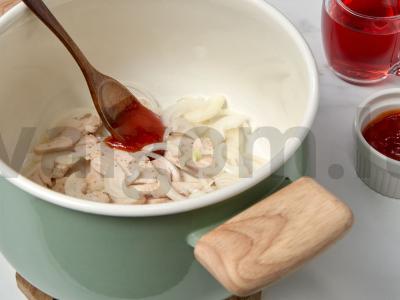 Sultingas kalakutienos filė raudoname vyne Žingsnis 2